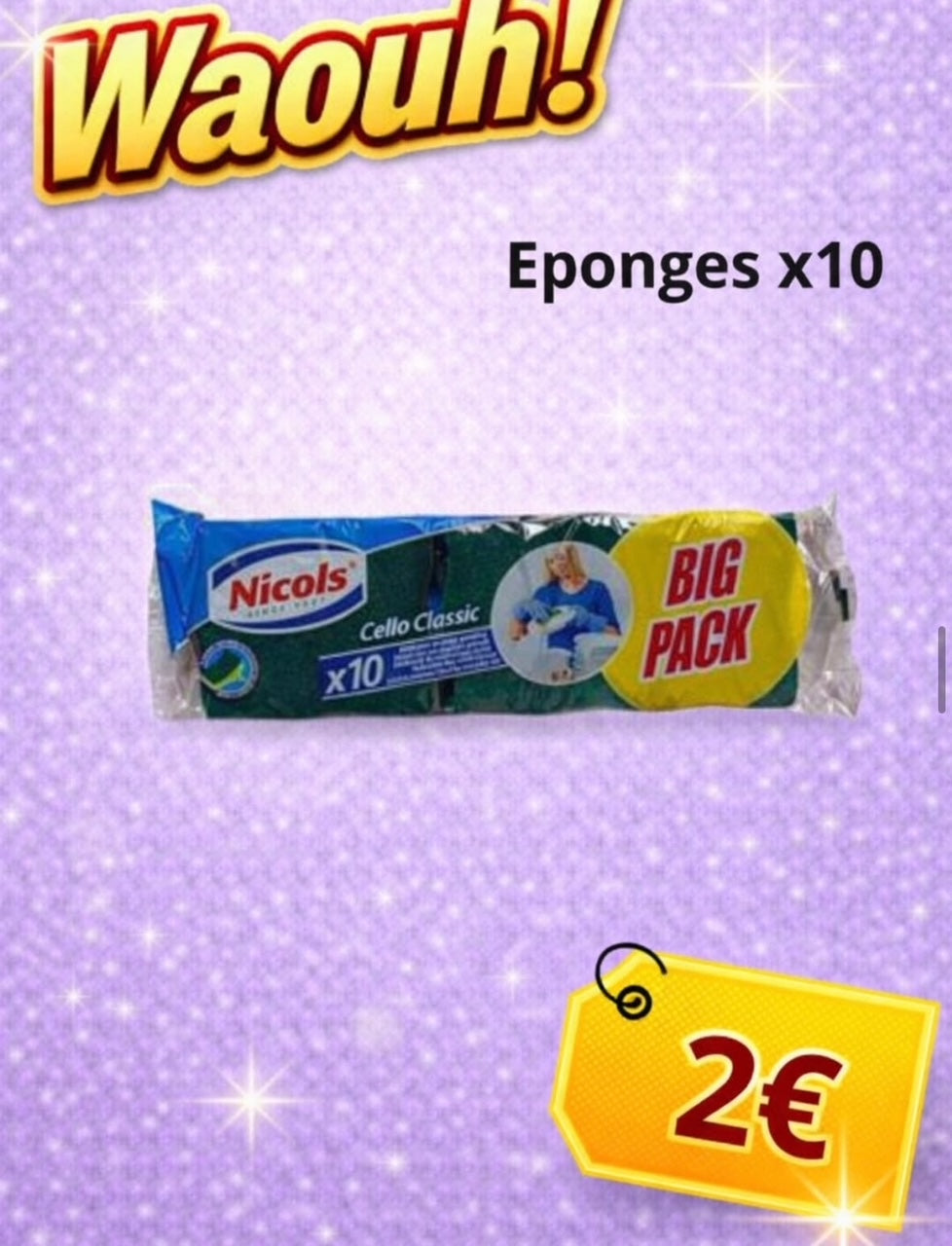 EPONGE X10